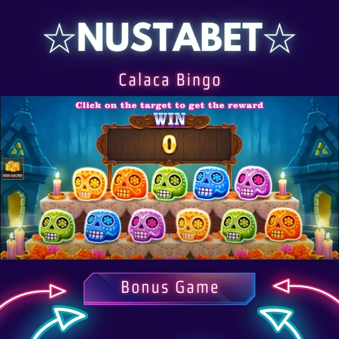 Calaca Bingo Bonus Game Skull | e bingo | Nustabet Online Casino