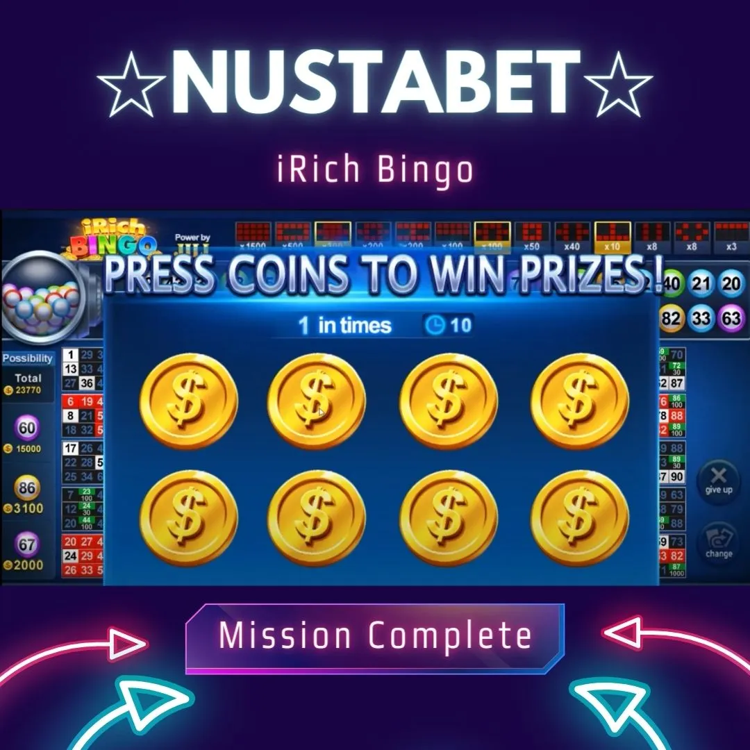 irich bingo mission complete bonus | e bingo | Nustabet Online Casino