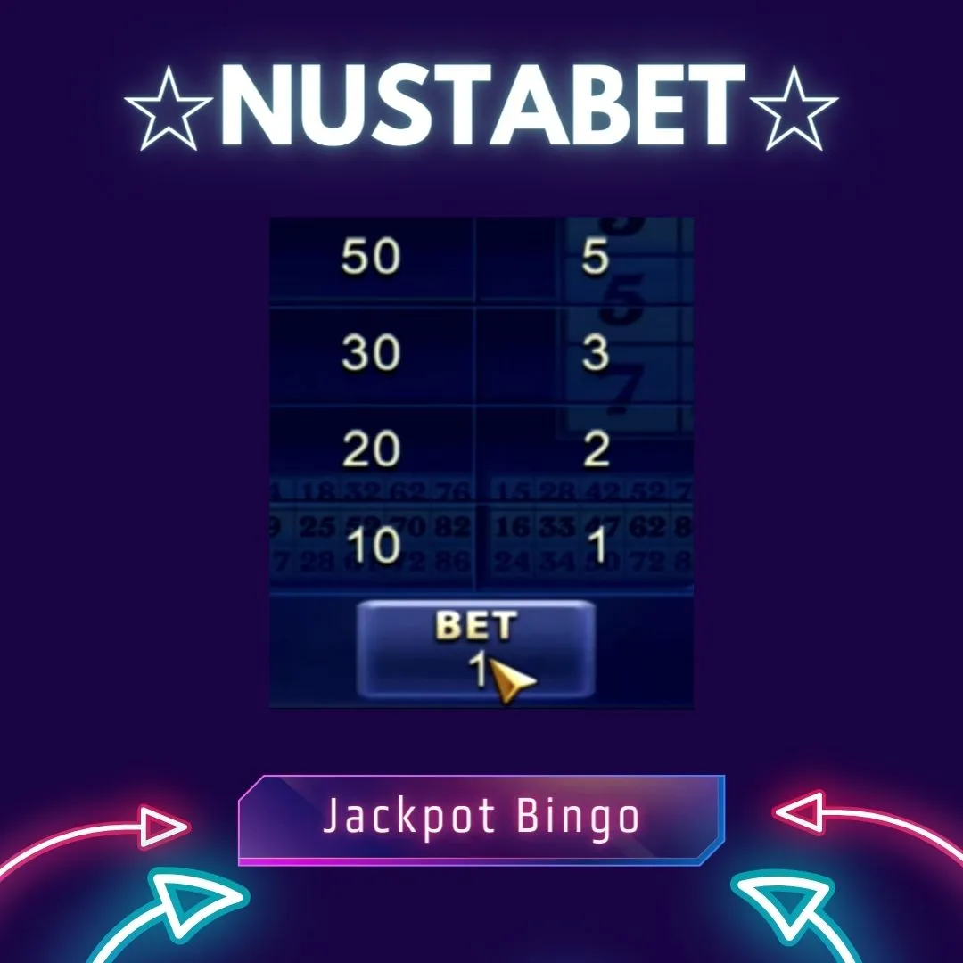 Jackpot bingo BET | e bingo | Nustabet Online Casino