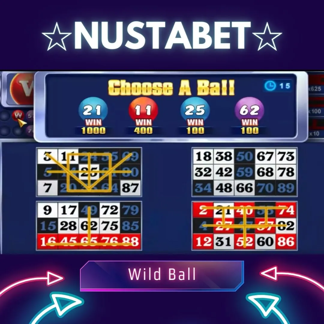Jackpot bingo Wild Ball 4 Number | e bingo | Nustabet Online Casino
