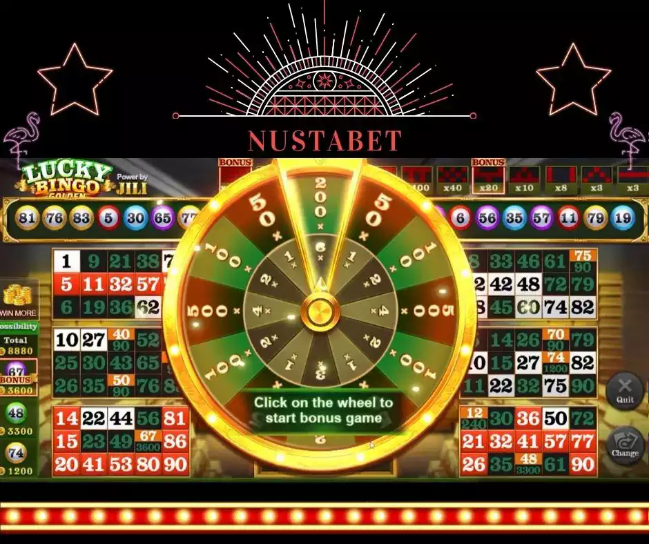 Lucky bingo Roulette Wheel | e bingo | Nustabet Online Casino