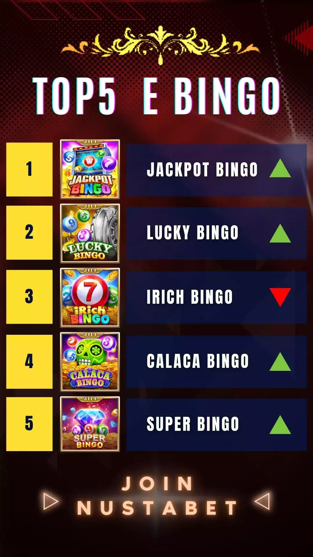 Top 5 E Bingo Real Money Philippines | Nustabet Online Casino