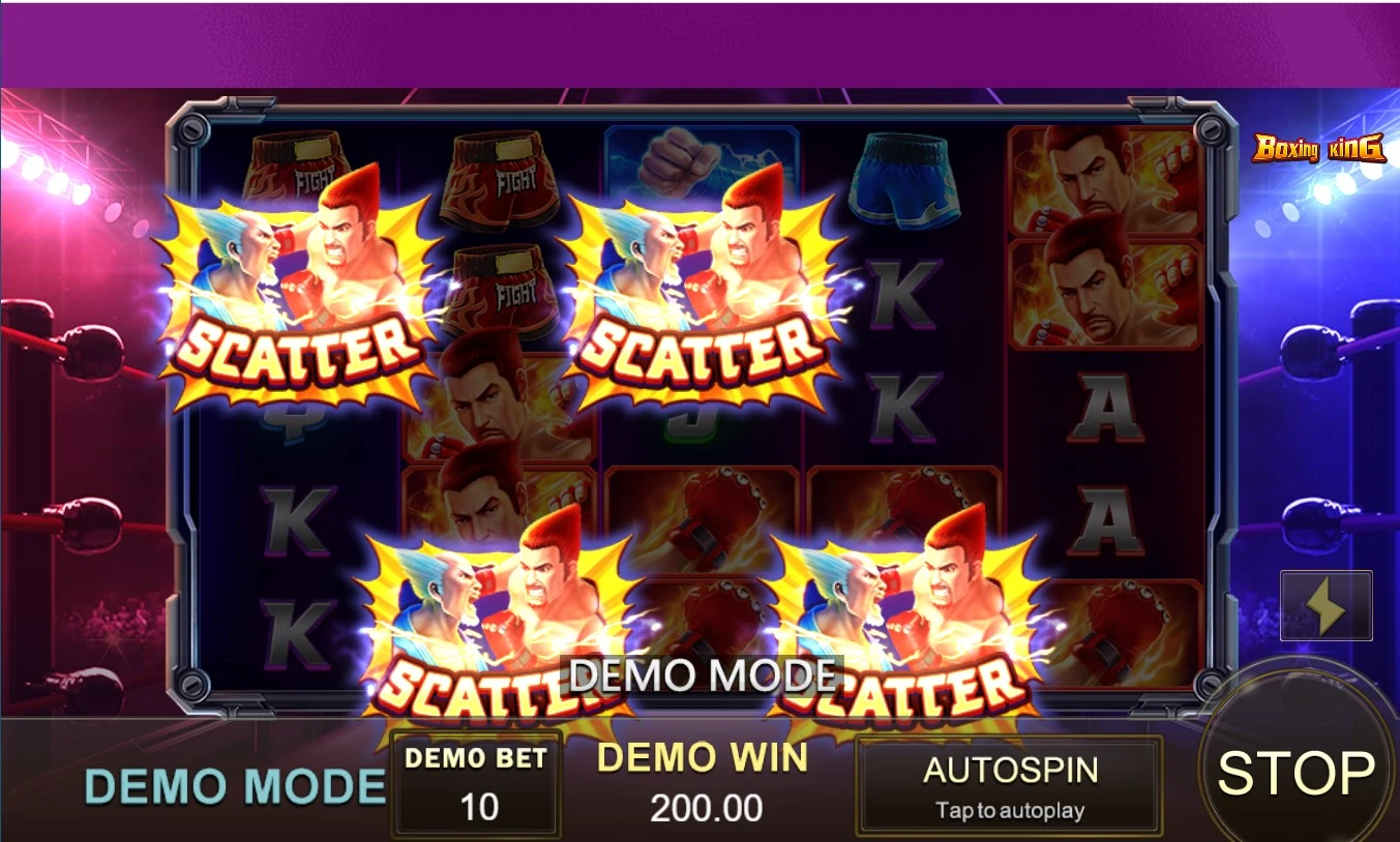 Scatters - Boxing King Free Spin | Jili Slot Games | Slot Machine Online