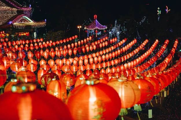 celebration chinese lantern festival