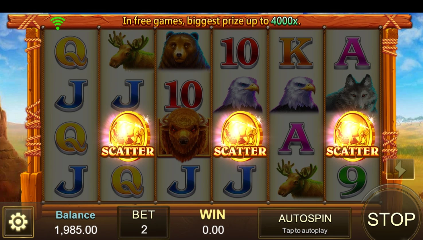 Charge Buffalo Scatter for free spin | Jili Slot Games | Slot Machine Online