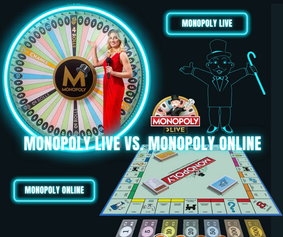 Monopoly Live vs. Monopoly Online