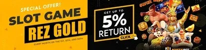 Nustabet Online Casino | Slot Game 5% Return